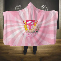 Australia Cup Melbourne Horse Racing Hooded Blanket 2025 Champion Trophy With Horseshoe - Wonder Print Shop