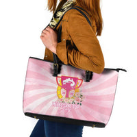 Australia Cup Melbourne Horse Racing Leather Tote Bag 2025 Champion Trophy With Horseshoe - Wonder Print Shop