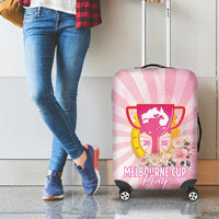 Australia Cup Melbourne Horse Racing Luggage Cover 2025 Champion Trophy With Horseshoe - Wonder Print Shop