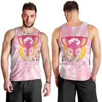 Australia Cup Melbourne Horse Racing Men Tank Top 2025 Champion Trophy With Horseshoe - Wonder Print Shop