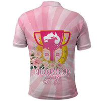 Australia Cup Melbourne Horse Racing Polo Shirt 2025 Champion Trophy With Horseshoe - Wonder Print Shop