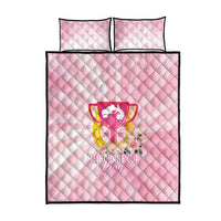 Australia Cup Melbourne Horse Racing Quilt Bed Set 2025 Champion Trophy With Horseshoe - Wonder Print Shop