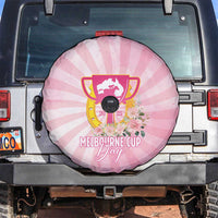 Australia Cup Melbourne Horse Racing Spare Tire Cover 2025 Champion Trophy With Horseshoe - Wonder Print Shop