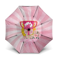 Australia Cup Melbourne Horse Racing Umbrella 2025 Champion Trophy With Horseshoe - Wonder Print Shop