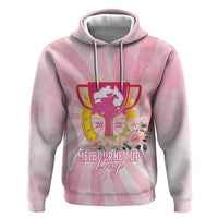 Australia Cup Melbourne Horse Racing Zip Hoodie 2025 Champion Trophy With Horseshoe - Wonder Print Shop