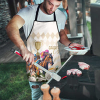 Australia Cup Caulfield Horse Racing Apron Champion Trophy Mix White Roses - Wonder Print Shop