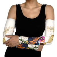 Australia Cup Caulfield Horse Racing Arm Sleeves Champion Trophy Mix White Roses - Wonder Print Shop