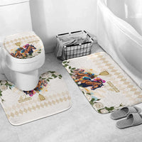 Australia Cup Caulfield Horse Racing Bathroom Set Champion Trophy Mix White Roses - Wonder Print Shop