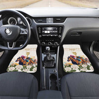 Australia Cup Caulfield Horse Racing Car Mats Champion Trophy Mix White Roses - Wonder Print Shop