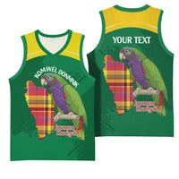 Personalized Komwel Donmnik Jounen Kweyol Basketball Jersey Dominica Creole Day Imperial Amazon - Wonder Print Shop