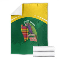 Komwel Donmnik Jounen Kweyol Blanket Dominica Creole Day Imperial Amazon - Wonder Print Shop