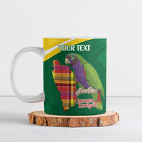 Personalized Komwel Donmnik Jounen Kweyol Ceramic Mug Dominica Creole Day Imperial Amazon - Wonder Print Shop