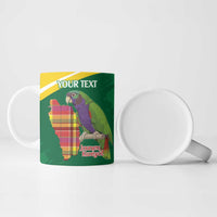 Personalized Komwel Donmnik Jounen Kweyol Ceramic Mug Dominica Creole Day Imperial Amazon - Wonder Print Shop