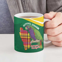Personalized Komwel Donmnik Jounen Kweyol Ceramic Mug Dominica Creole Day Imperial Amazon - Wonder Print Shop