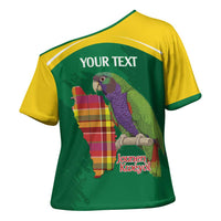 Personalized Komwel Donmnik Jounen Kweyol Cross Shoulder Shirt Dominica Creole Day Imperial Amazon - Wonder Print Shop