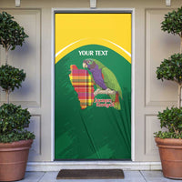 Personalized Komwel Donmnik Jounen Kweyol Door Cover Dominica Creole Day Imperial Amazon - Wonder Print Shop