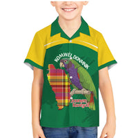 Personalized Komwel Donmnik Jounen Kweyol Family Matching Mermaid Dress and Hawaiian Shirt Dominica Creole Day Imperial Amazon - Wonder Print Shop