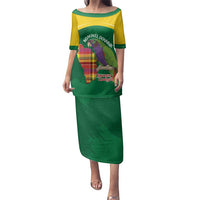 Personalized Komwel Donmnik Jounen Kweyol Family Matching Puletasi and Hawaiian Shirt Dominica Creole Day Imperial Amazon - Wonder Print Shop