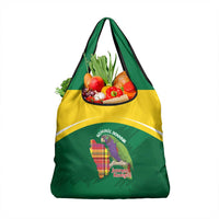 Komwel Donmnik Jounen Kweyol Grocery Bag Dominica Creole Day Imperial Amazon - Wonder Print Shop