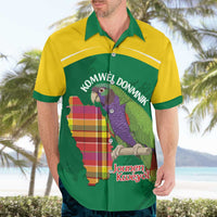 Personalized Komwel Donmnik Jounen Kweyol Hawaiian Shirt Dominica Creole Day Imperial Amazon - Wonder Print Shop