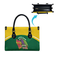 Komwel Donmnik Jounen Kweyol Leather Bag Dominica Creole Day Imperial Amazon - Wonder Print Shop