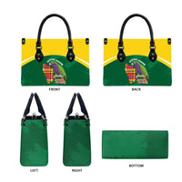 Komwel Donmnik Jounen Kweyol Leather Bag Dominica Creole Day Imperial Amazon - Wonder Print Shop