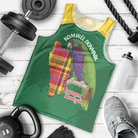 Personalized Komwel Donmnik Jounen Kweyol Men Tank Top Dominica Creole Day Imperial Amazon - Wonder Print Shop