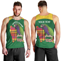 Personalized Komwel Donmnik Jounen Kweyol Men Tank Top Dominica Creole Day Imperial Amazon - Wonder Print Shop