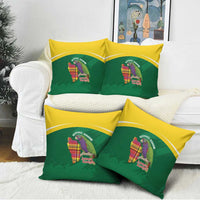 Komwel Donmnik Jounen Kweyol Pillow Cover Dominica Creole Day Imperial Amazon - Wonder Print Shop