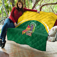 Komwel Donmnik Jounen Kweyol Quilt Dominica Creole Day Imperial Amazon - Wonder Print Shop