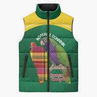 Personalized Komwel Donmnik Jounen Kweyol Sleeveless Puffer Jacket Dominica Creole Day Imperial Amazon - Wonder Print Shop