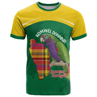 Personalized Komwel Donmnik Jounen Kweyol T Shirt Dominica Creole Day Imperial Amazon - Wonder Print Shop