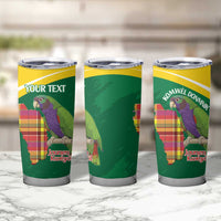 Personalized Komwel Donmnik Jounen Kweyol Tumbler Cup Dominica Creole Day Imperial Amazon - Wonder Print Shop