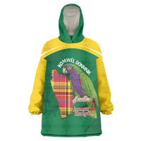 Personalized Komwel Donmnik Jounen Kweyol Wearable Blanket Hoodie Dominica Creole Day Imperial Amazon - Wonder Print Shop