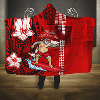 personalised-hawaii-christmas-hooded-blanket-mele-kalikimaka-surfing-santa-claus