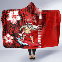 personalised-hawaii-christmas-hooded-blanket-mele-kalikimaka-surfing-santa-claus