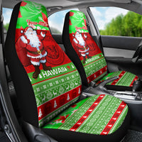 Personalised Hawaii Christmas Car Seat Cover Mele Kalikimaka Hawaiian Santa Tropical Vibes - Wonder Print Shop
