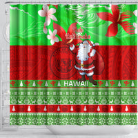 personalised-hawaii-christmas-shower-curtain-mele-kalikimaka-hawaiian-santa-tropical-vibes