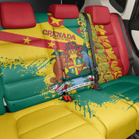 Grenada Back Car Seat Cover Gwenad Nutmeg Island of Spice - Wonder Print Shop