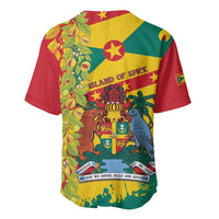 Grenada Baseball Jersey Gwenad Nutmeg Island of Spice - Wonder Print Shop