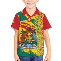 Grenada Kid Hawaiian Shirt Gwenad Nutmeg Island of Spice - Wonder Print Shop
