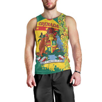 Grenada Men Tank Top Gwenad Nutmeg Island of Spice - Wonder Print Shop