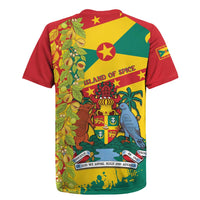 Grenada Rugby Jersey Gwenad Nutmeg Island of Spice - Wonder Print Shop