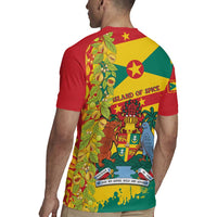 Grenada Rugby Jersey Gwenad Nutmeg Island of Spice - Wonder Print Shop