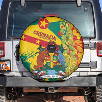 Grenada Spare Tire Cover Gwenad Nutmeg Island of Spice - Wonder Print Shop