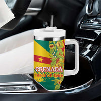 Grenada Tumbler With Handle Gwenad Nutmeg Island of Spice - Wonder Print Shop