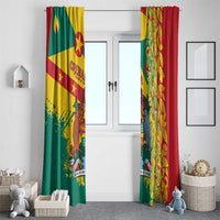 Grenada Window Curtain Gwenad Nutmeg Island of Spice - Wonder Print Shop