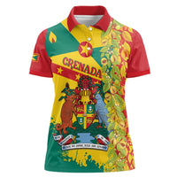 Grenada Women Polo Shirt Gwenad Nutmeg Island of Spice - Wonder Print Shop