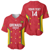 Custom Grenada Cricket Baseball Jersey 2025 Sporty Style - Wonder Print Shop