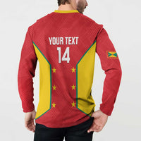 Custom Grenada Cricket Button Sweatshirt 2025 Sporty Style - Wonder Print Shop